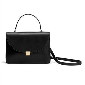 Cuyana Top-Handle Bag, Smooth Leather